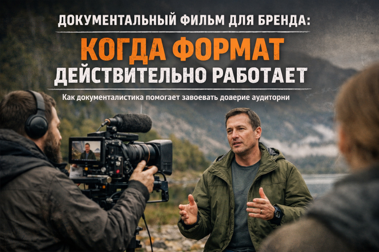 🎬 Документальный фильм для бренда: когда формат действительно работает